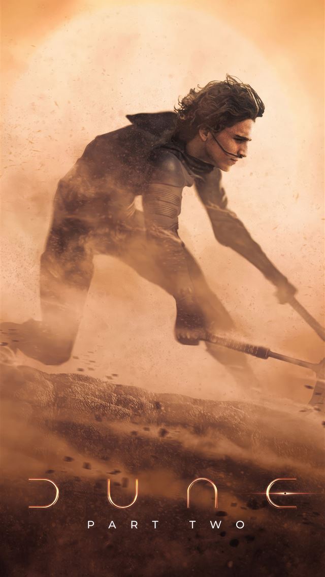 1290x2796 2023 dune part two timothee chalamet as paul atrei... - movies iPhone Wallpaper