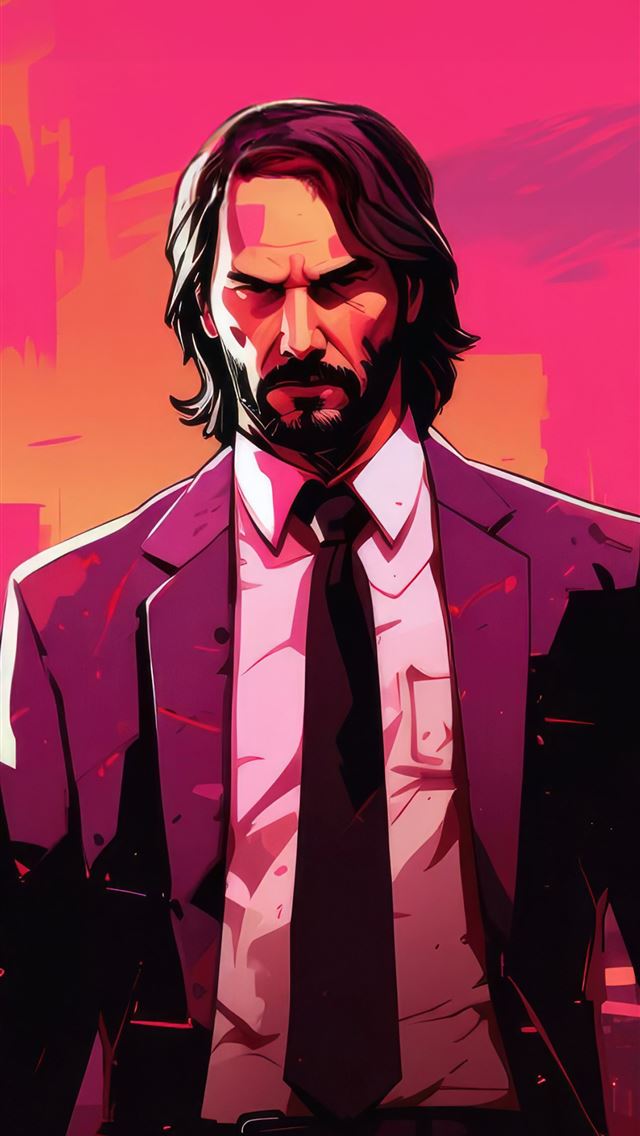 1290x2796 john wick hotline miami - movies iPhone Wallpaper