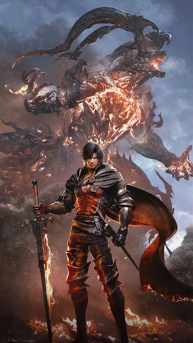 1290x2796 final fantasy xvi 5k -  iphone 14 Wallpaper