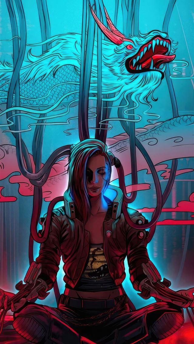 1290x2796 cyberpunk 2077 phantom liberty -  iphone 14 Wallpaper
