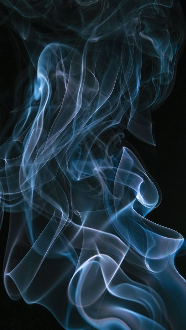 1290x2796 white and blue smoke illustration - smoke iPhone Wallpaper