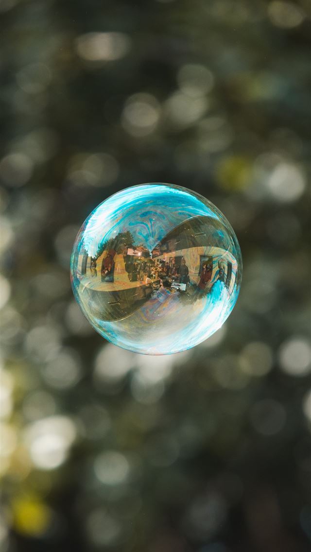 1290x2796 selective focus photography of bubble - circle iPhone Wallpaper