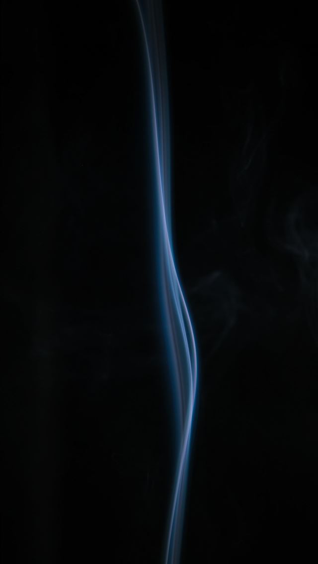1290x2796 white smoke on black background -  iphone 15 Wallpaper