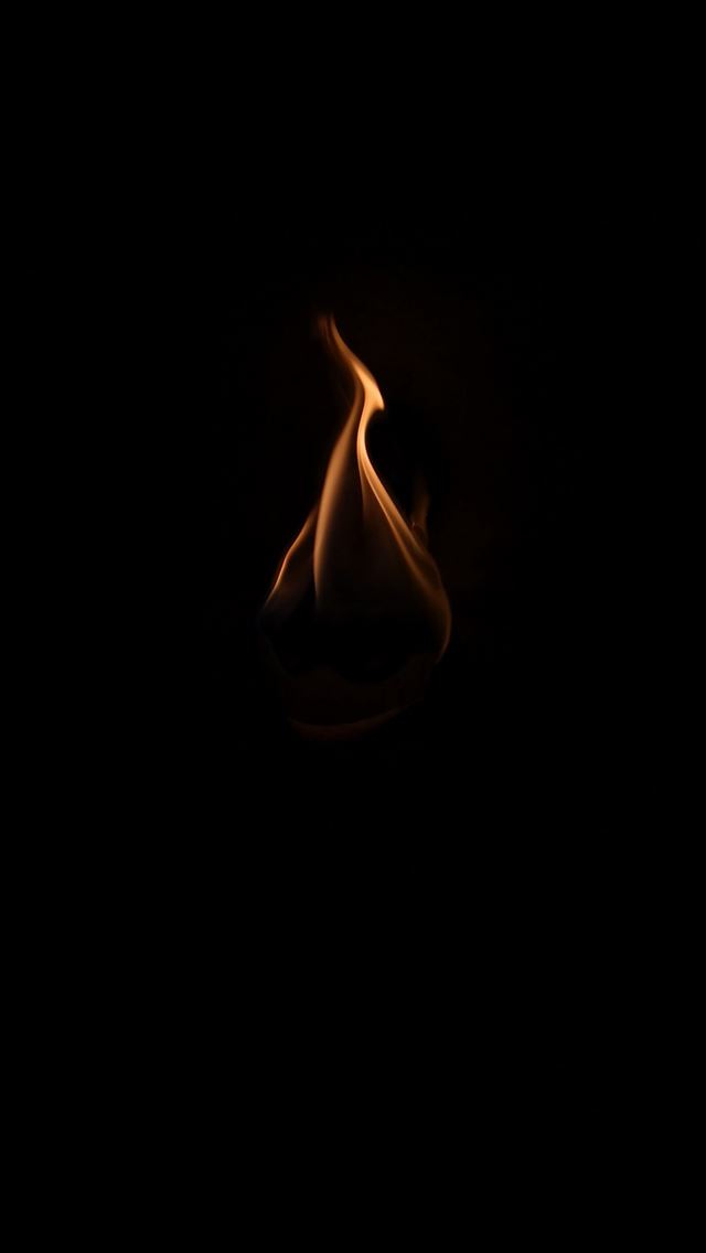 1290x2796 red fire illustration -  iphone 15 Wallpaper