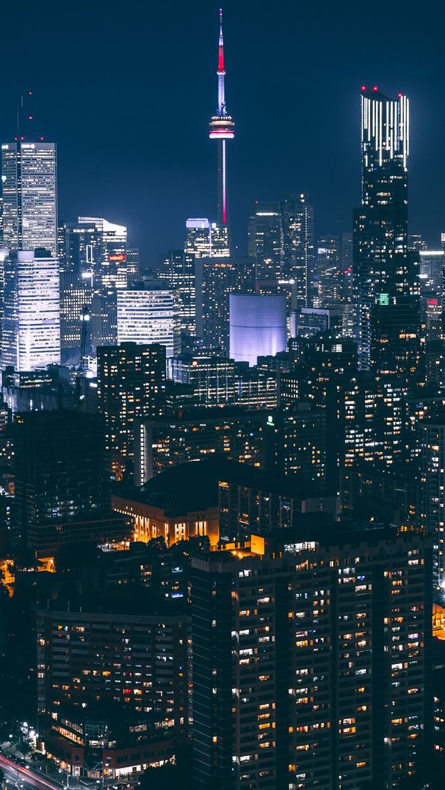 1290x2796 Space Needle during night time -  iphone 15 Wallpaper
