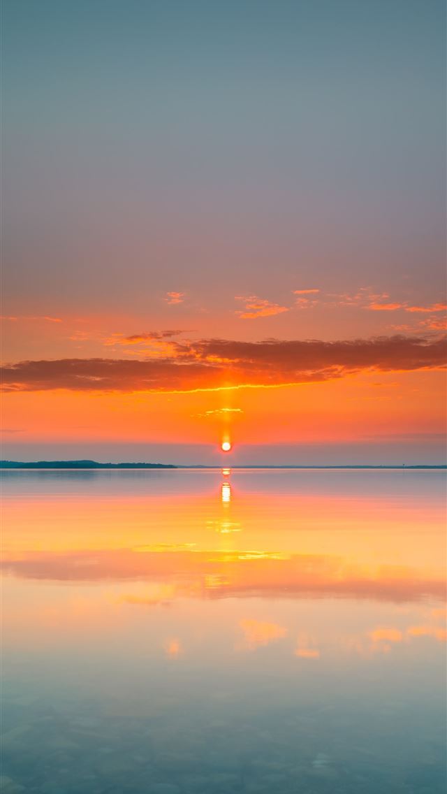 1290x2796 body of water during sunset -  iphone 15 Wallpaper