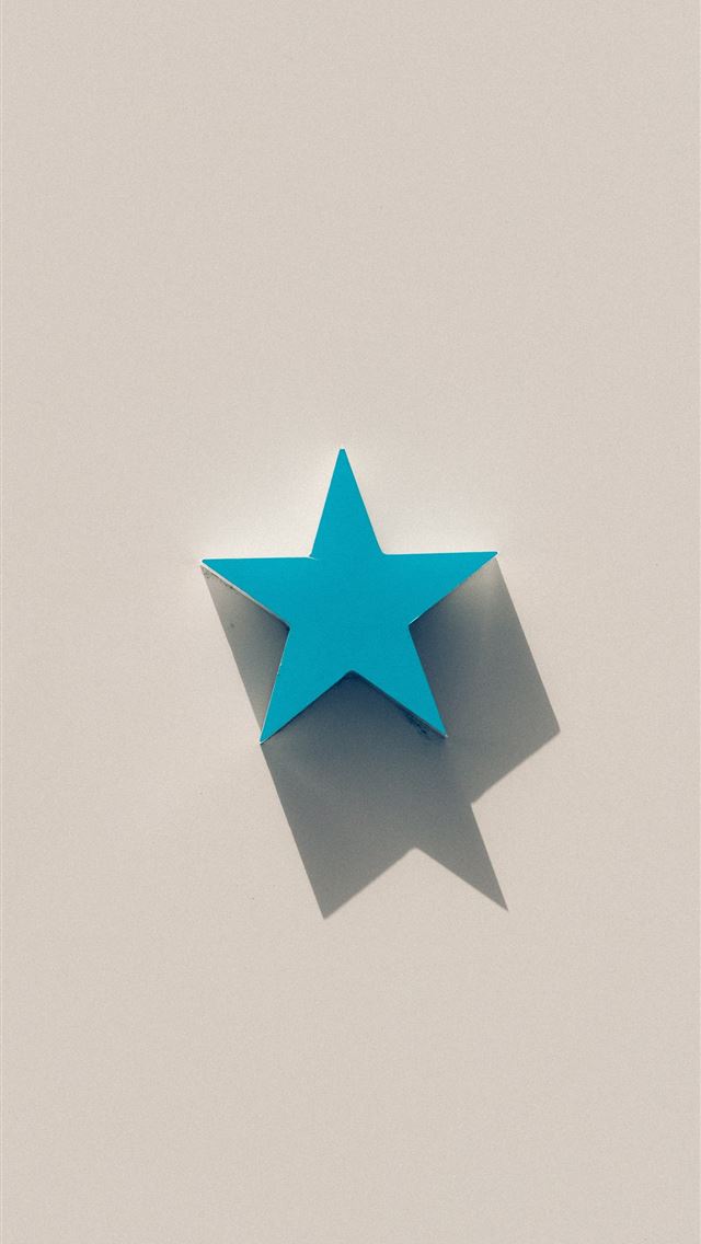 1290x2796 blue star illustration with white background - paper iPhone Wallpaper