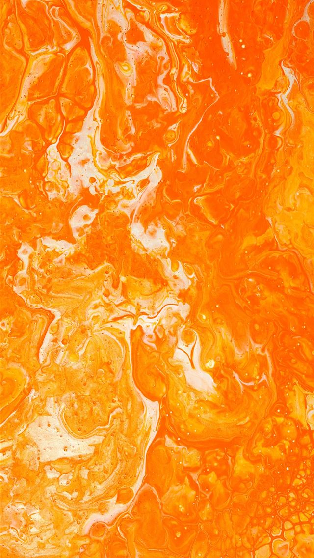 1290x2796 orange and white abstract painting - textures iPhone Wallpaper