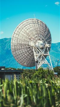 photo of gray metal tower satellite wallpaper