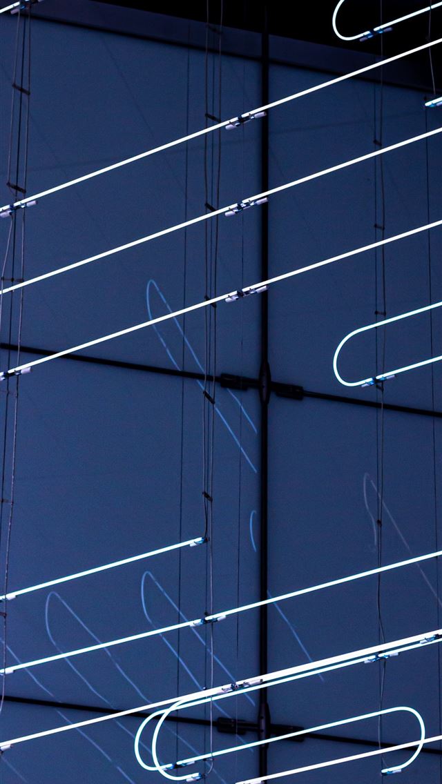 1290x2796 a building that has a bunch of wires hanging from ... - grey iPhone Wallpaper