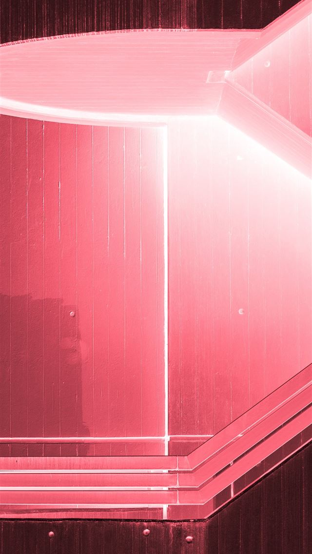 1290x2796 blue wooden door with white metal frame - pink iPhone Wallpaper