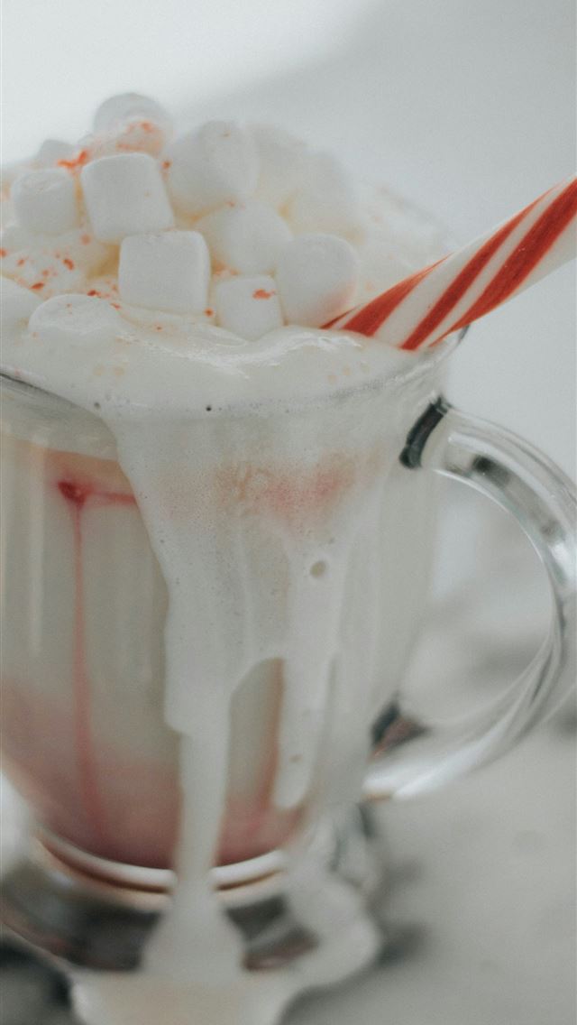 1290x2796 dessert in glass - ice cream iPhone Wallpaper