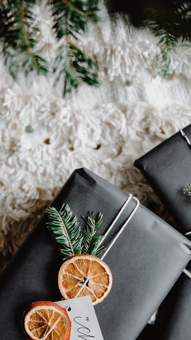 1290x2796 black leather bifold wallet on white textile - grey iPhone Wallpaper