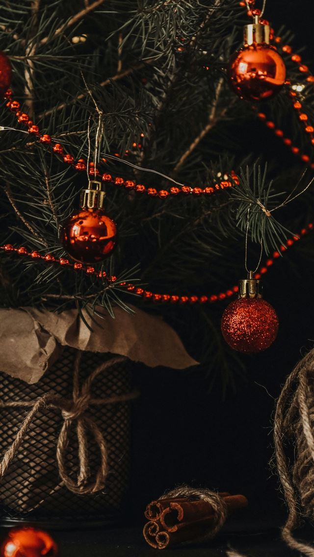 1290x2796 brown and gray pine cone with brown and white ribb... - pattern iPhone Wallpaper