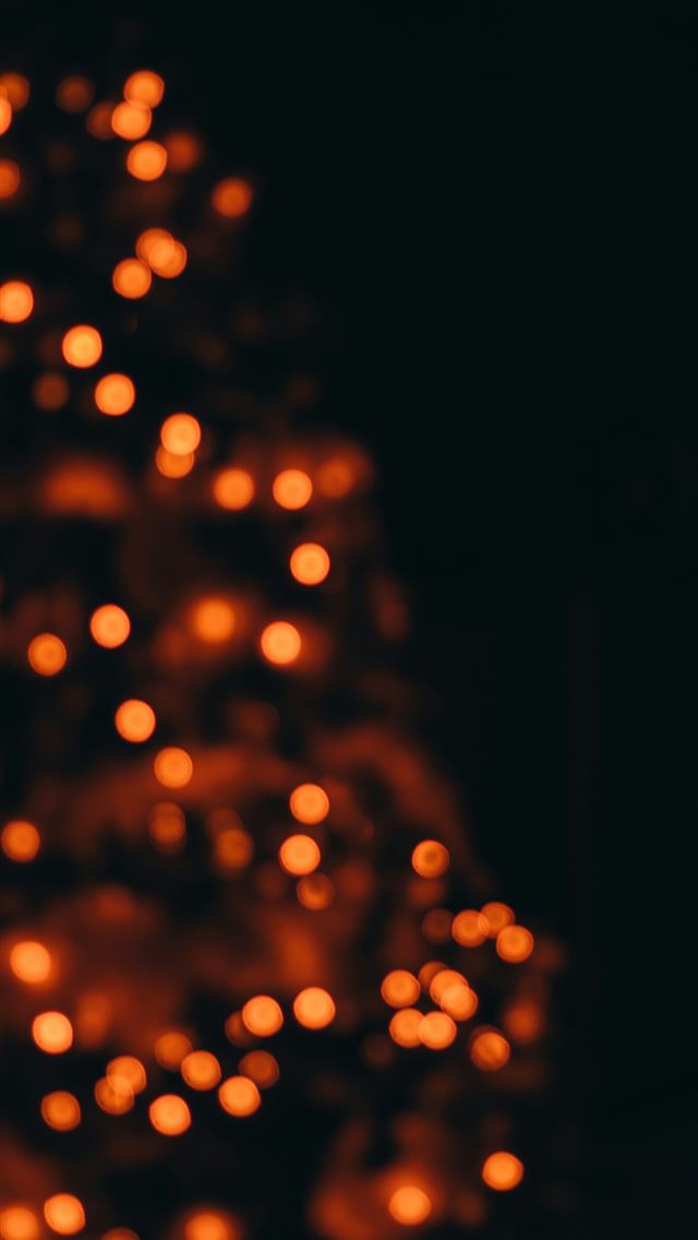 1290x2796 yellow lights in black background - lights iPhone Wallpaper