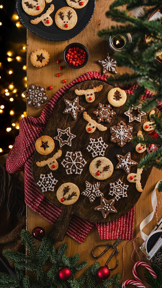 1290x2796 background pattern - christmas iPhone Wallpaper