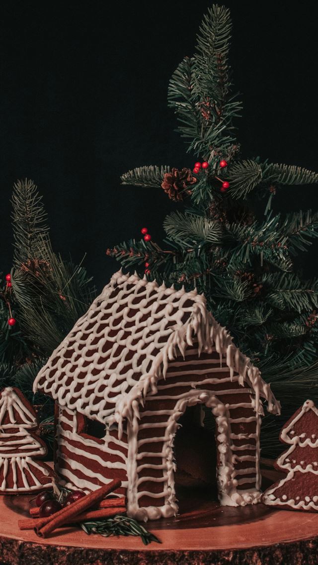 1290x2796 white and red christmas tree ornament - tree iPhone Wallpaper