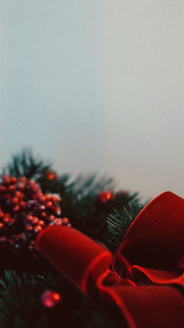 1290x2796 red artificial flower on white table -  iPhone Wallpaper