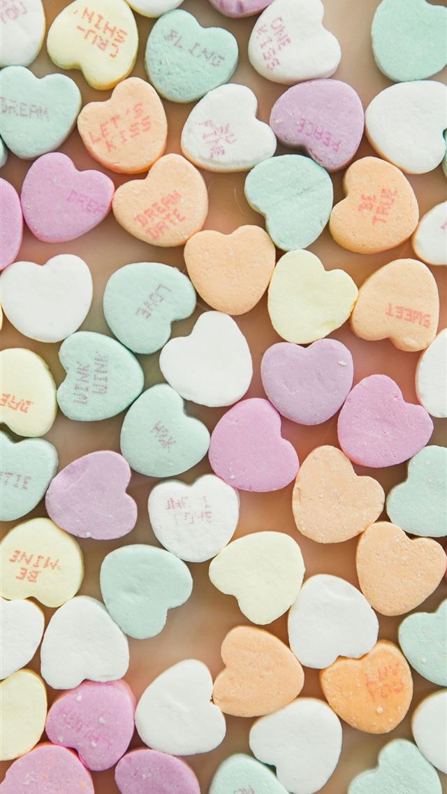 1290x2796 Heart Candy 2  - valentine's day iPhone Wallpaper