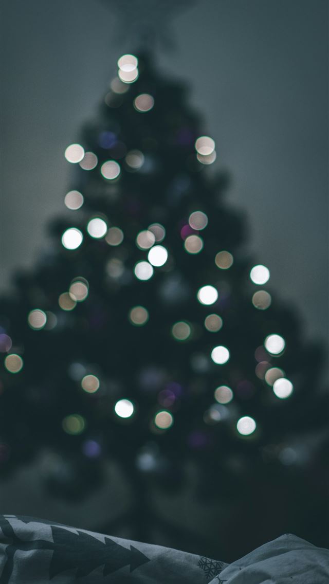 1290x2796 white and purple string lights -  iPhone Wallpaper