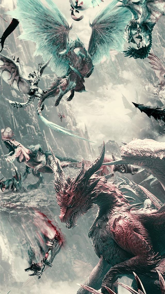 1284x2778 monster hunter - monster hunter iPhone Wallpaper