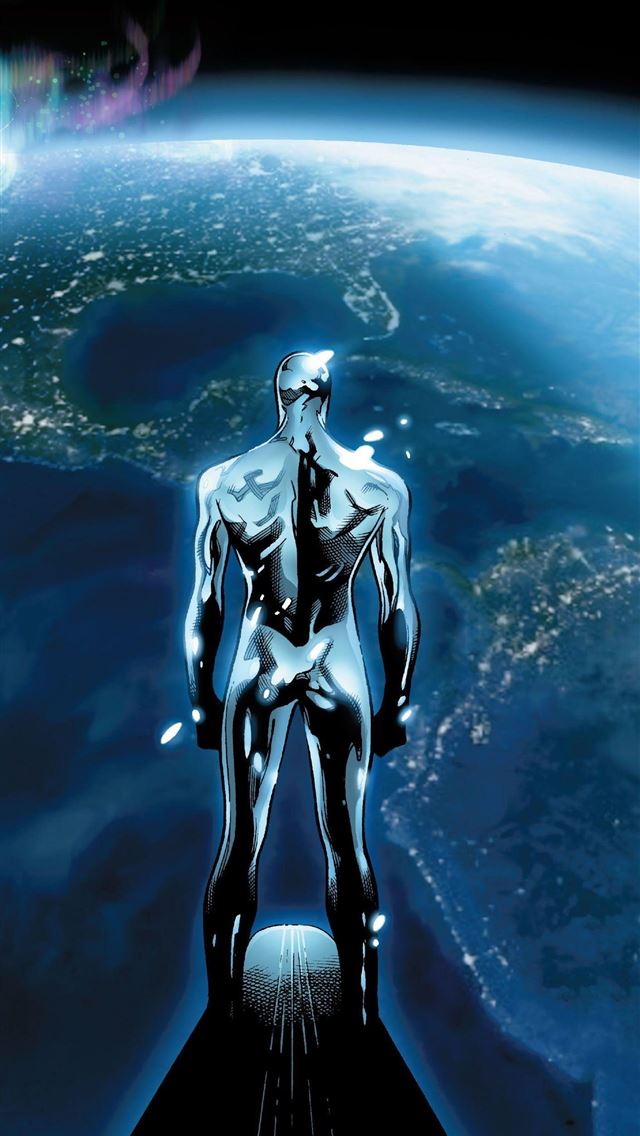 1290x2796 silver surfer -  iPhone Wallpaper