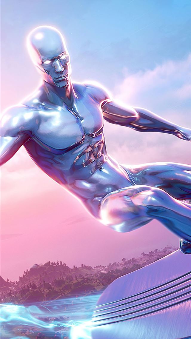 1125x2436 silver surfer -  iPhone Wallpaper