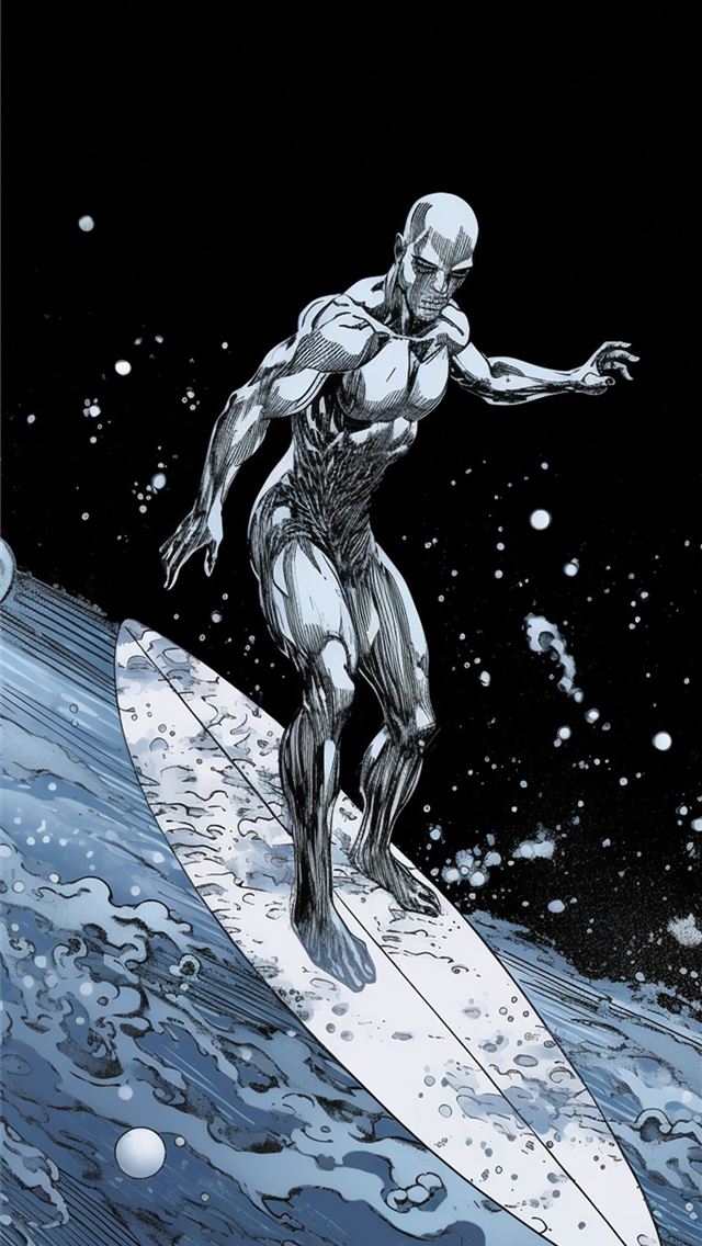 1125x2436 silver surfer -  iPhone Wallpaper