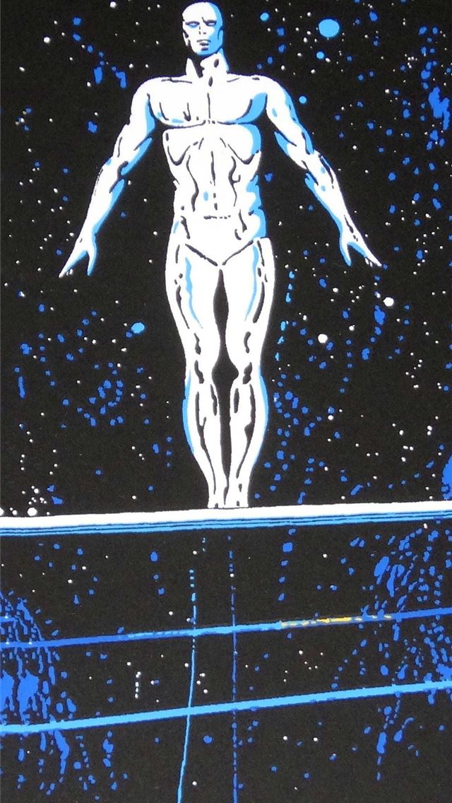 1125x2436 silver surfer -  iPhone Wallpaper