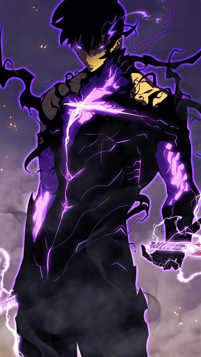 1290x2796 solo leveling -  iPhone Wallpaper