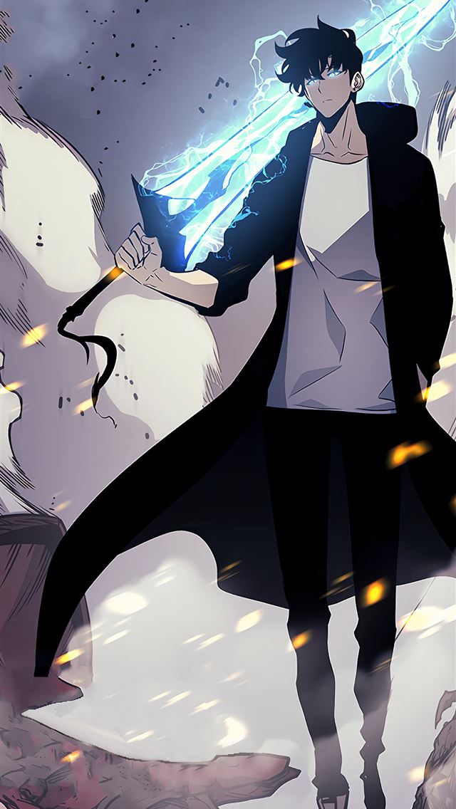 1290x2796 solo leveling -  iPhone Wallpaper