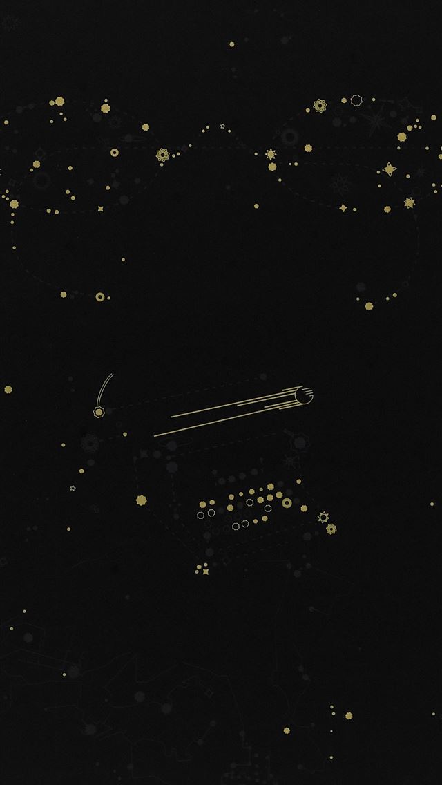 640x1136 Stars and shapes are arranged on a dark background... -  iPhone Wallpaper