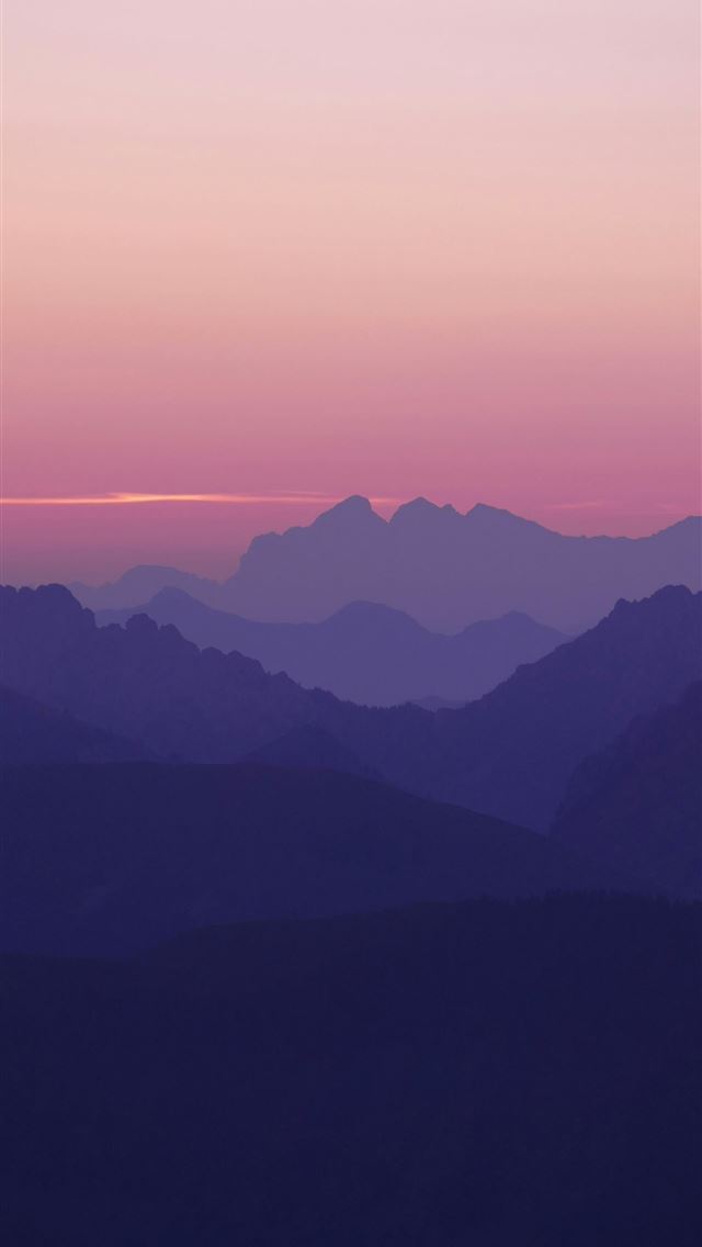 1290x2796 a view of a mountain range at sunset -  iPhone Wallpaper