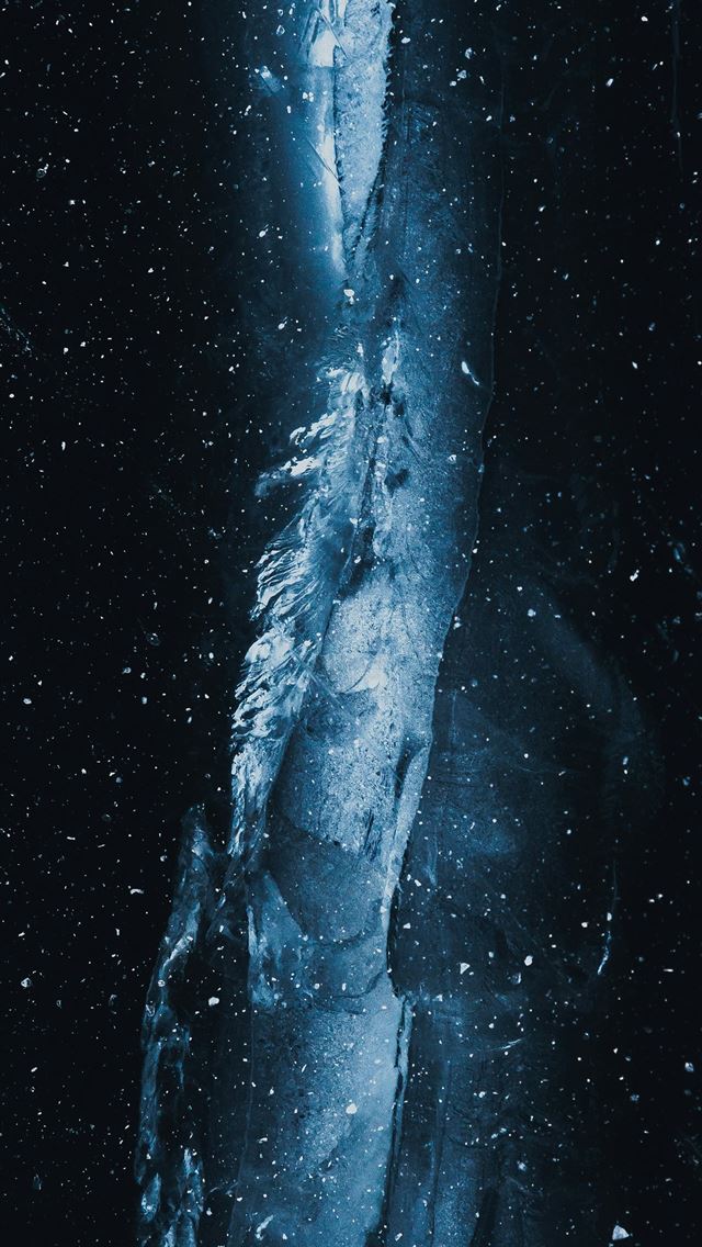 1290x2796 A large iceberg in the middle of the night -  iPhone Wallpaper