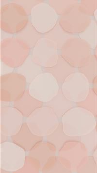 A pink and white background with circles wallpaper