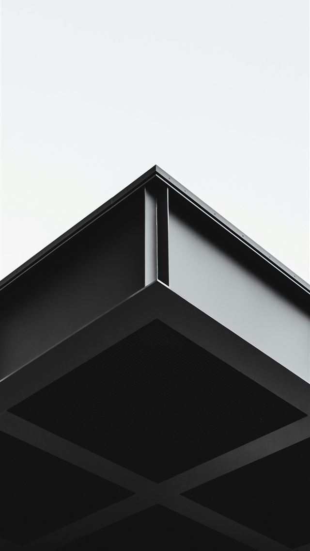 1290x2796 A black and white photo of a building -  iPhone Wallpaper