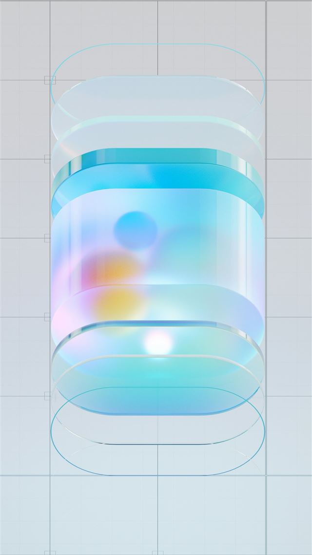 1290x2796 A blue and white object hanging from a ceiling -  iPhone Wallpaper