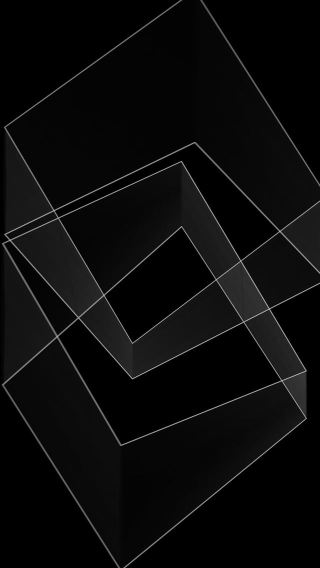 640x1136 A black and white photo of a square object -  iPhone Wallpaper