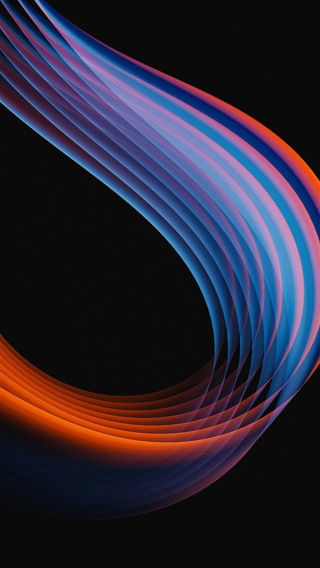 1290x2796 a black background with red and blue lines -  iPhone Wallpaper
