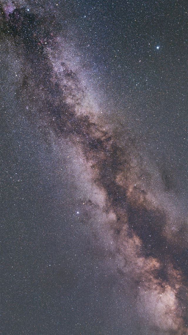 1290x2796 A long exposure shot of the milky in the night sky -  iPhone Wallpaper
