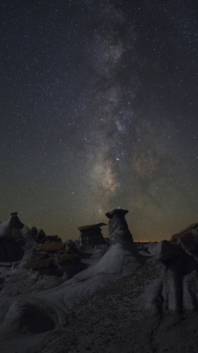 1290x2796 A night sky with a star filled sky -  iPhone Wallpaper
