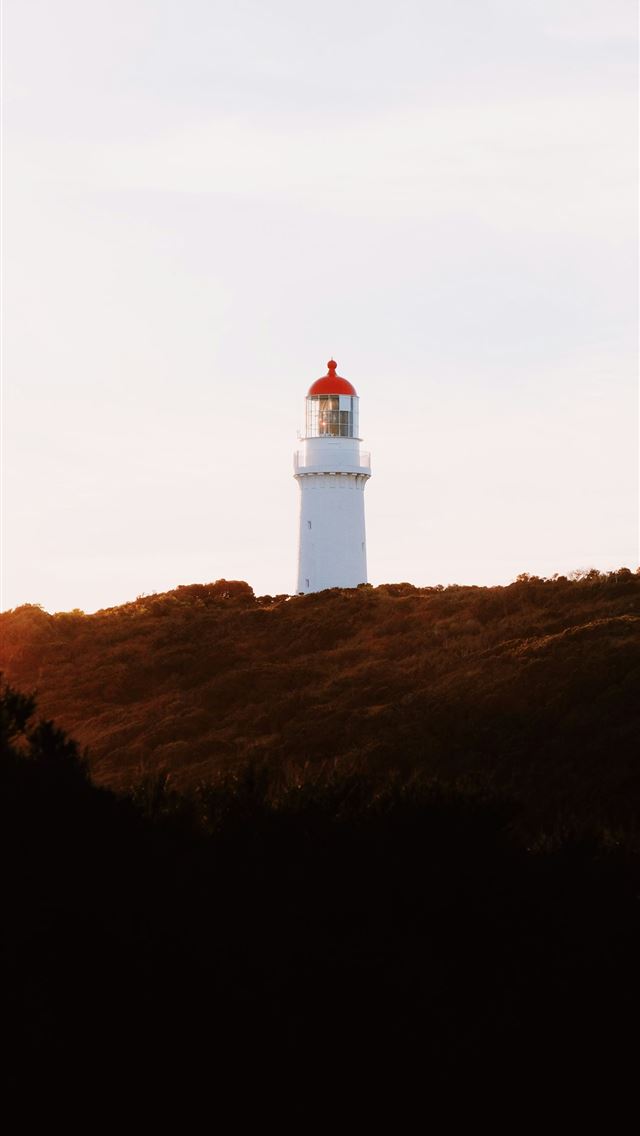 1290x2796 white lighthouse -  iPhone Wallpaper