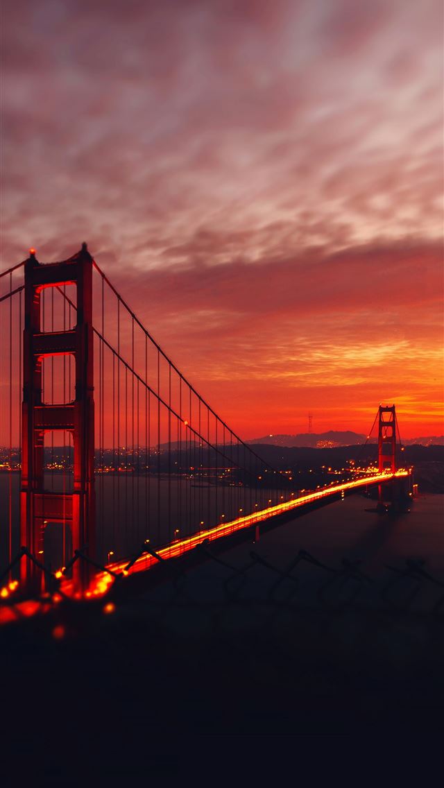 1290x2796 golden gate bridge san francisco california during... -  iPhone Wallpaper