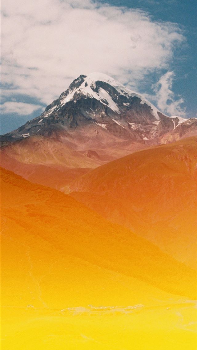 1290x2796 A picture of a mountain with a sky in the backgrou... -  iPhone Wallpaper