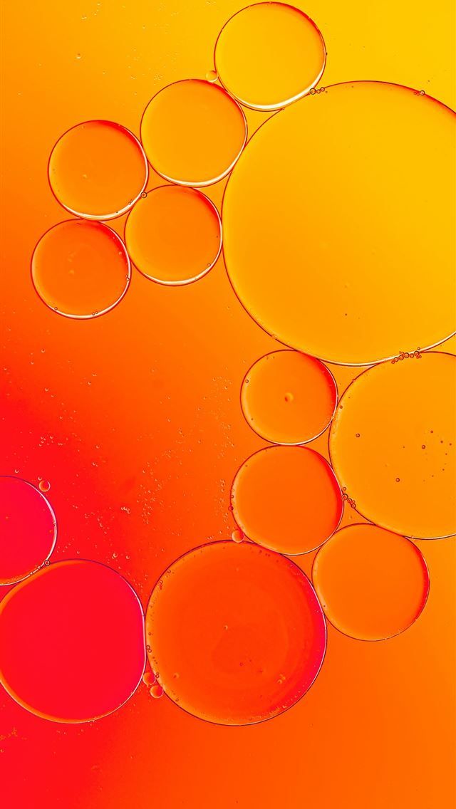 1290x2796 Oil bubbles float against a bright colorful backdr... -  iPhone Wallpaper
