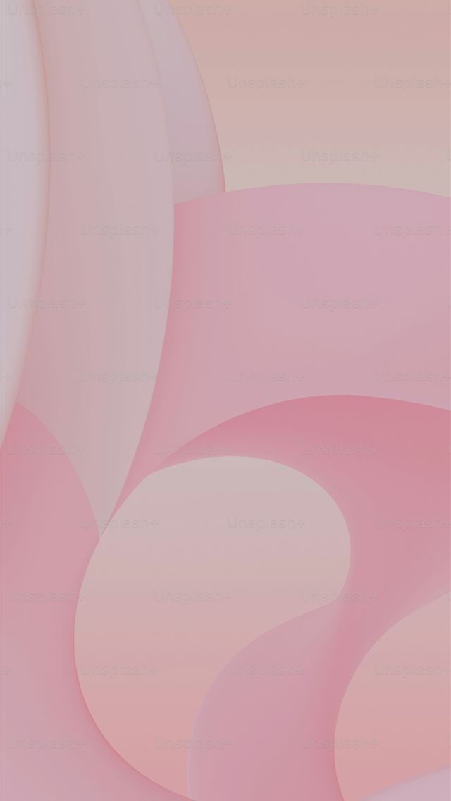 1290x2796 a pink and white abstract background with curved s... -  iPhone Wallpaper