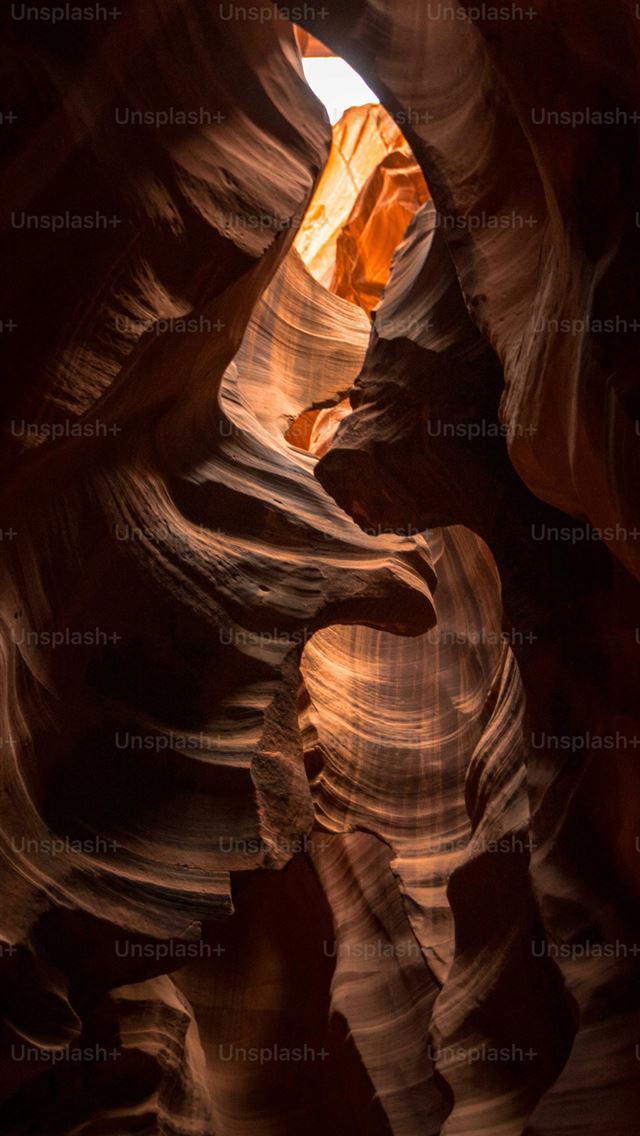 1290x2796 a narrow slot in the side of a canyon -  iPhone Wallpaper