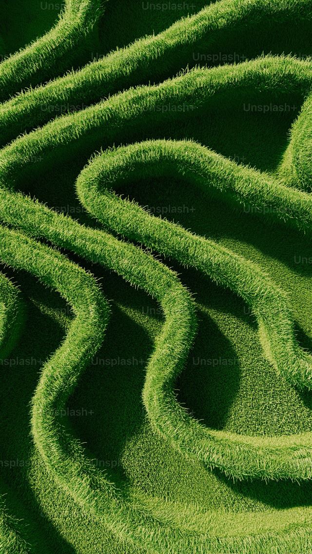 1290x2796 a close up of a green grass design -  iPhone Wallpaper