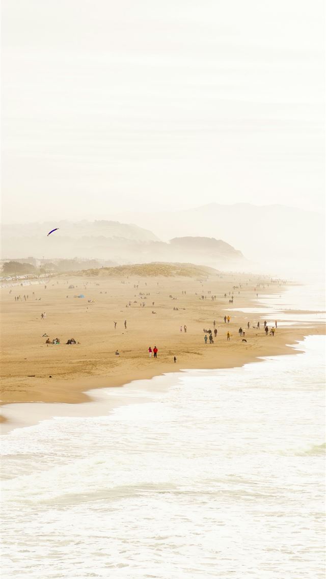 1290x2796 people on beach during daytime -  iPhone Wallpaper