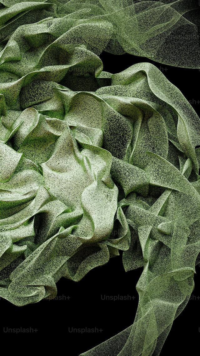 1290x2796 a close up of a bunch of green leaves -  iPhone Wallpaper